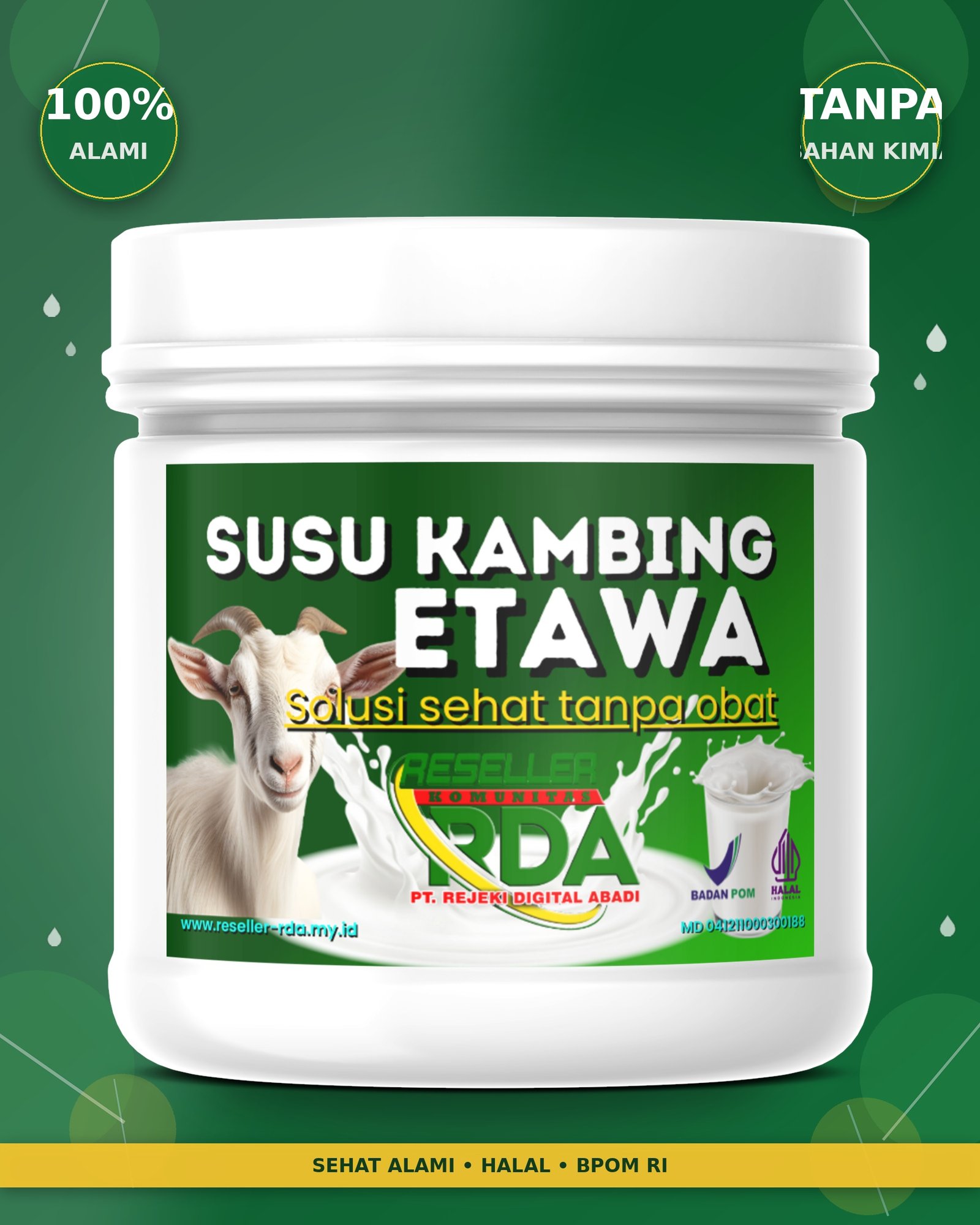 Susu Kambing Etawa RDA